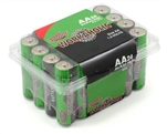 24 PACK- AA Alkaline Interstate Workaholic Batteries